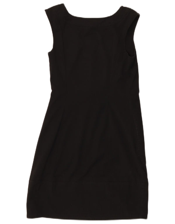 Abito tubino senza maniche da donna Calvin Klein US 6 medio poliestere nero