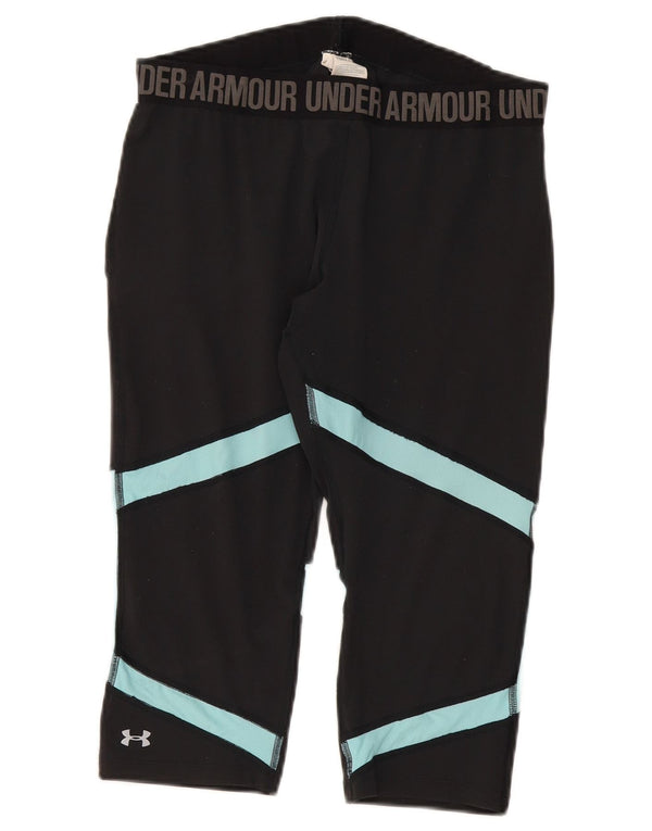 Leggings grafici da donna Under Armour Heat Gear UK 14 Large Grey Colourblock