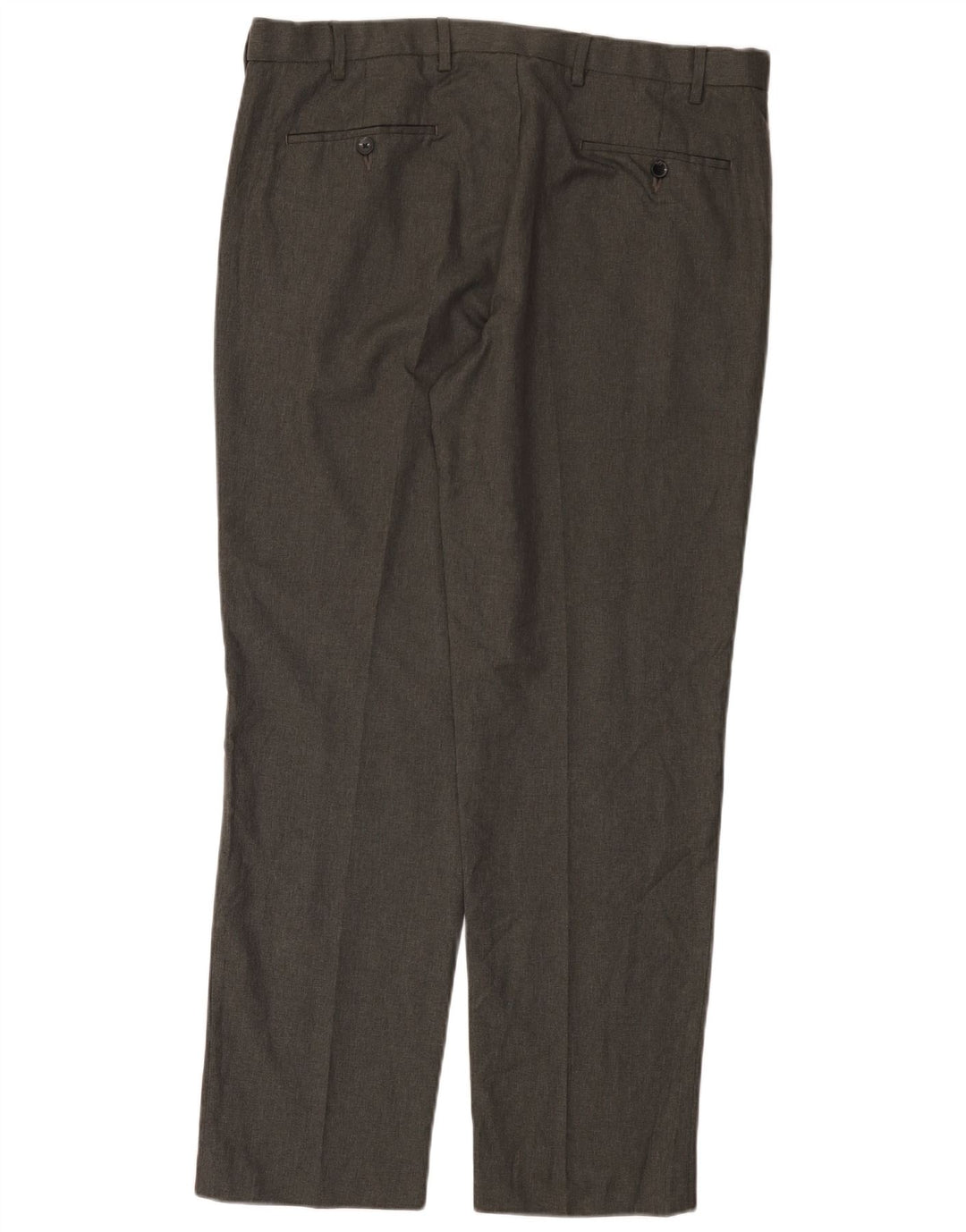 Pantaloni da abito dritti Regular Fit Marks & Spencer da uomo W38 L31 Grigi