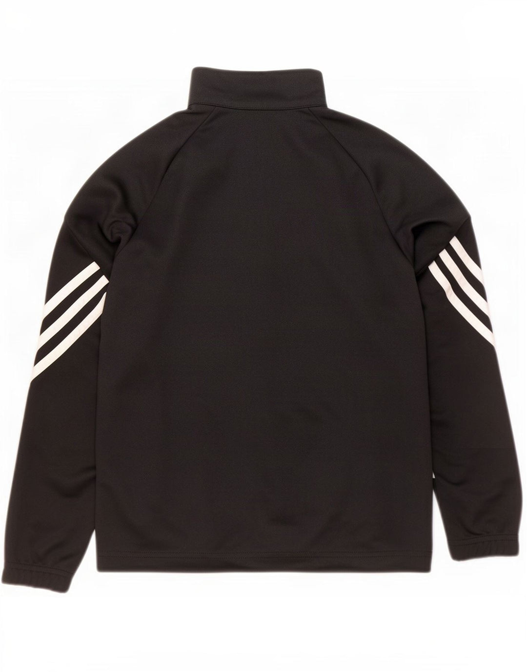 Giacca superiore della tuta Adidas Climalite da ragazzo 9-10 anni in poliestere nero