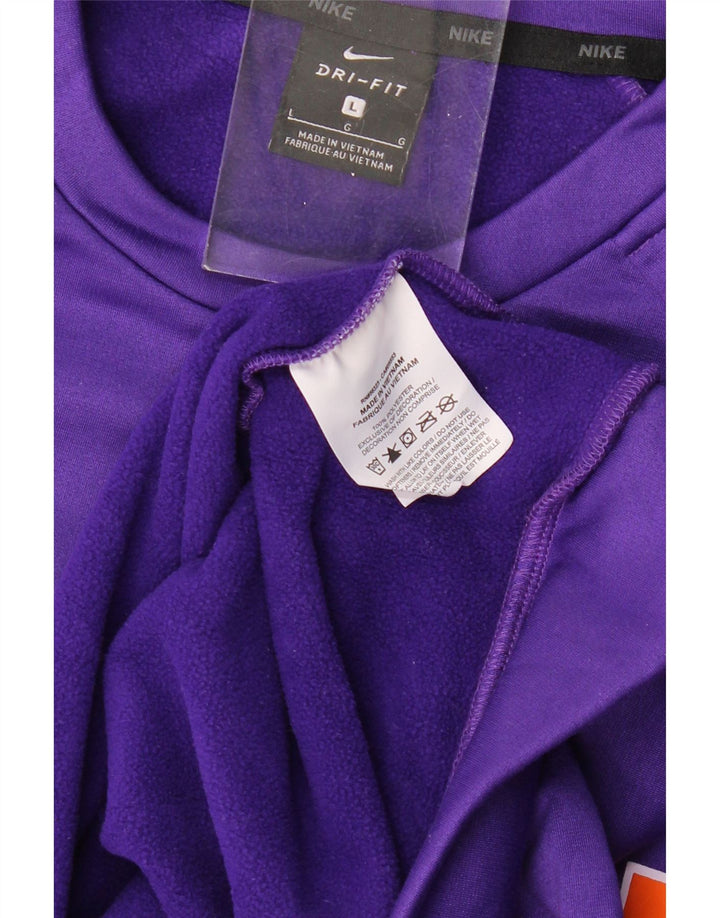 NIKE Menchville Wrestling Graphic Felpa Maglione da Uomo Grande Viola