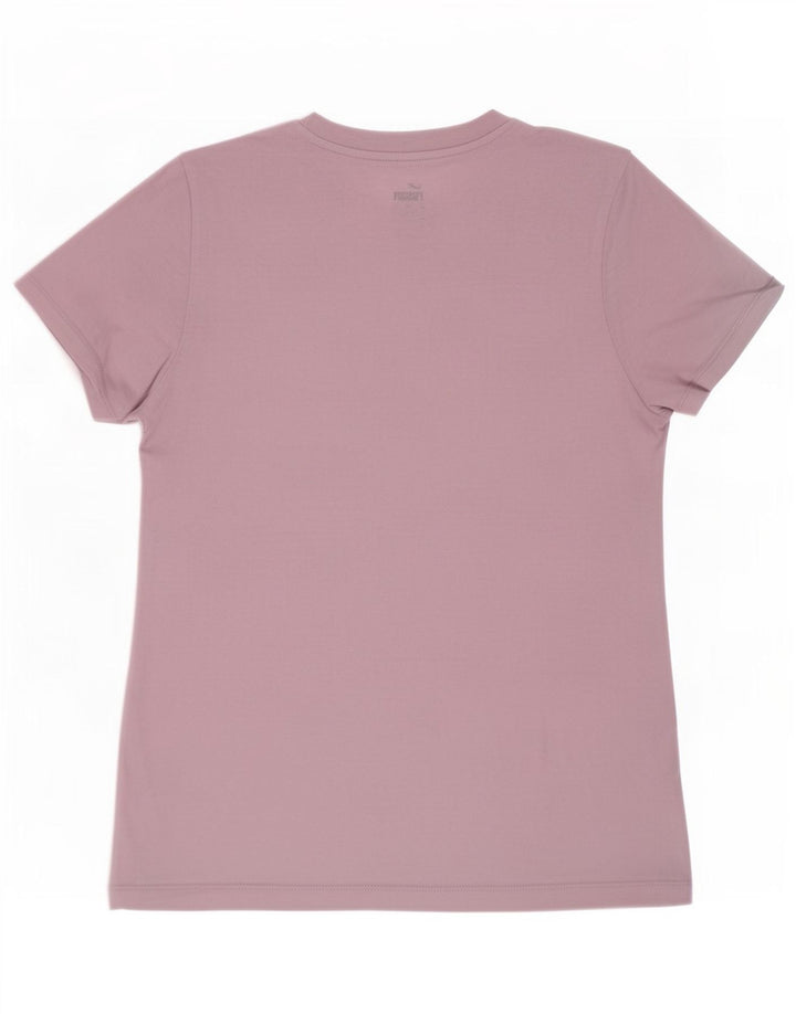 T-shirt da donna Puma UK 12 Medium Pink Colourblock