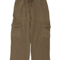 Pantaloni da tuta cargo Zara da donna UK 12 cotone kaki medio