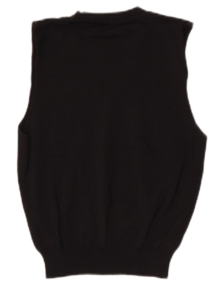 Canotta corta da donna Zara UK 8 piccola in poliestere nero