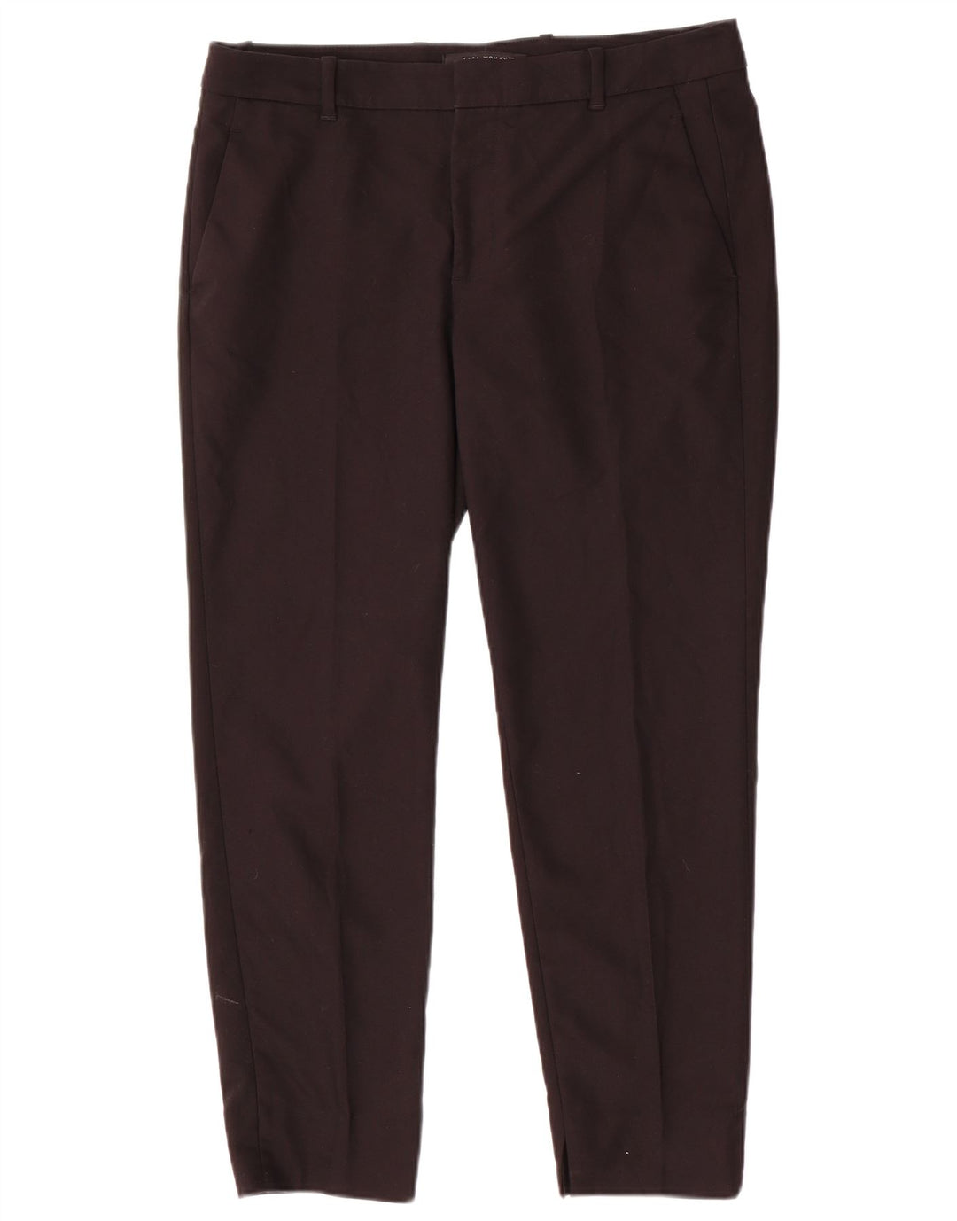 Pantaloni chino slim da donna Zara grandi W34 L27 neri