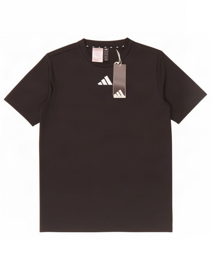 Maglietta Adidas Climacool da bambino 13-14 anni in poliestere nero