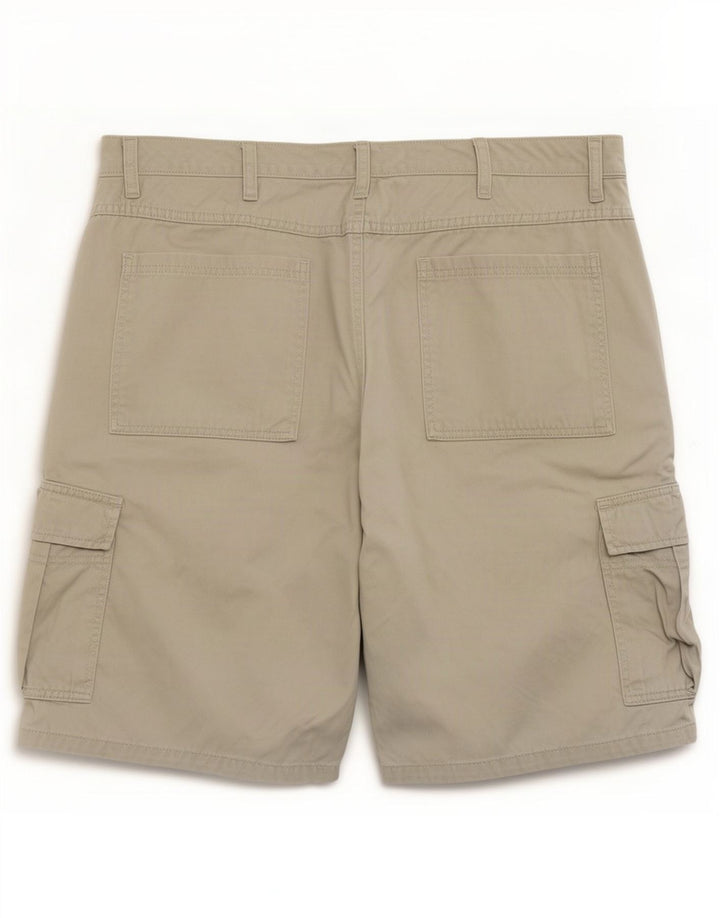 Pantaloncini cargo da uomo Wrangler grandi W36 in cotone grigio