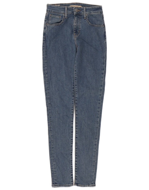 Jeans skinny a vita alta Levi's 721 da donna W25 L30 cotone blu
