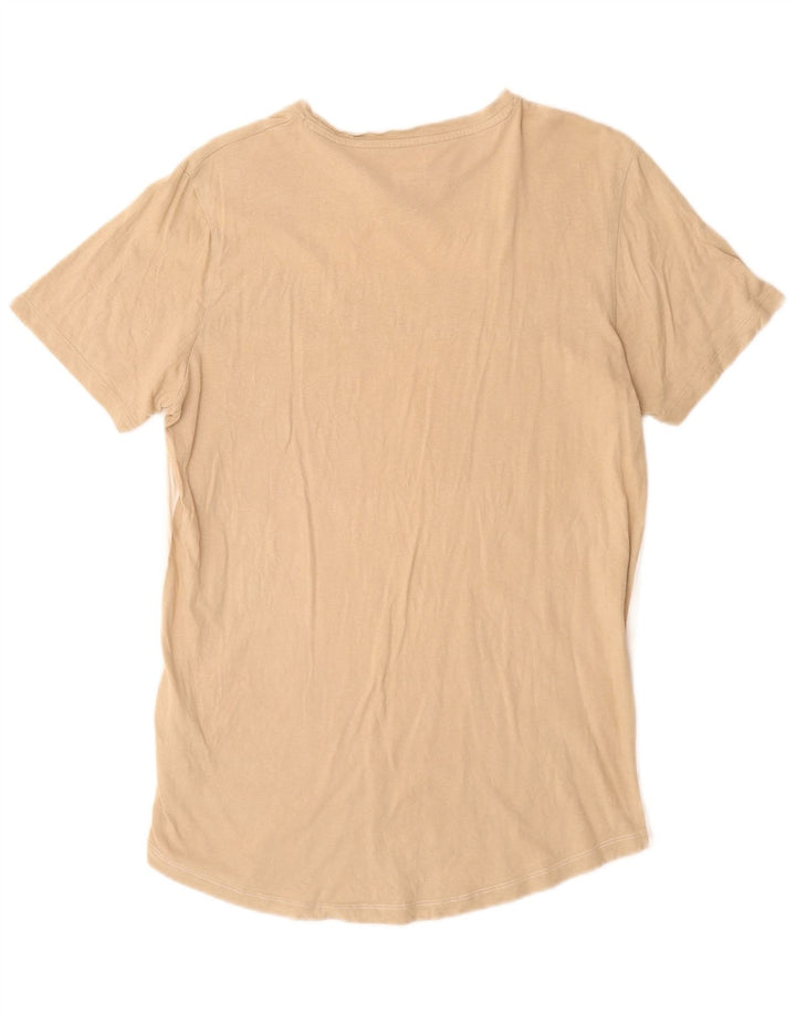 JACK & JONES T-shirt da uomo Top in cotone color block bianco medio