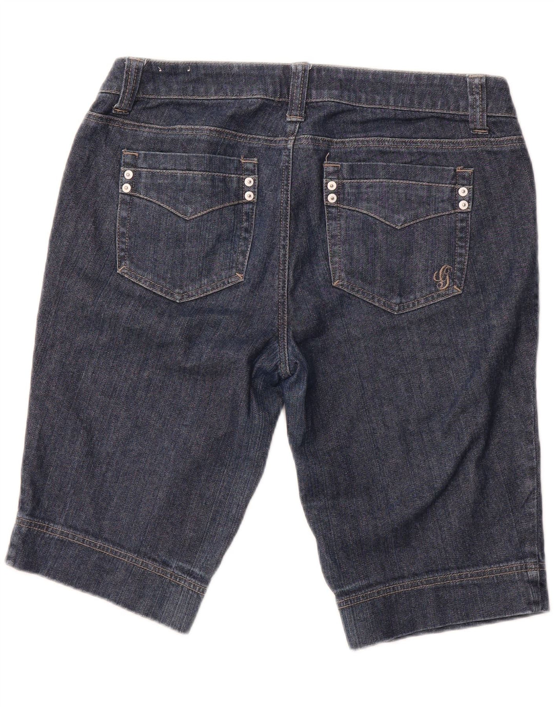 Pantaloncini di jeans GUESS da donna W32 Large Blu Cotone