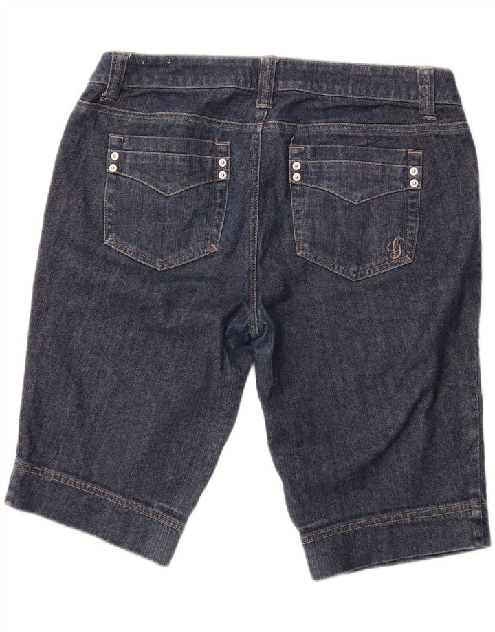 Pantaloncini di jeans GUESS da donna W32 Large Blu Cotone