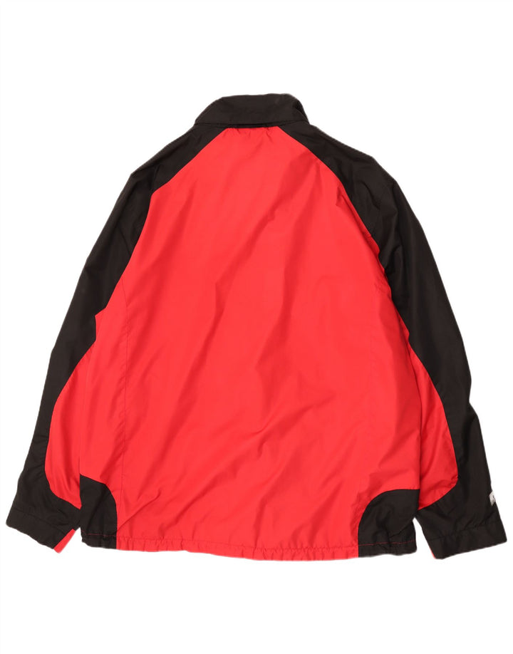 Giacca antipioggia da uomo Iguana UK 46 3XL Poliestere color block rosso