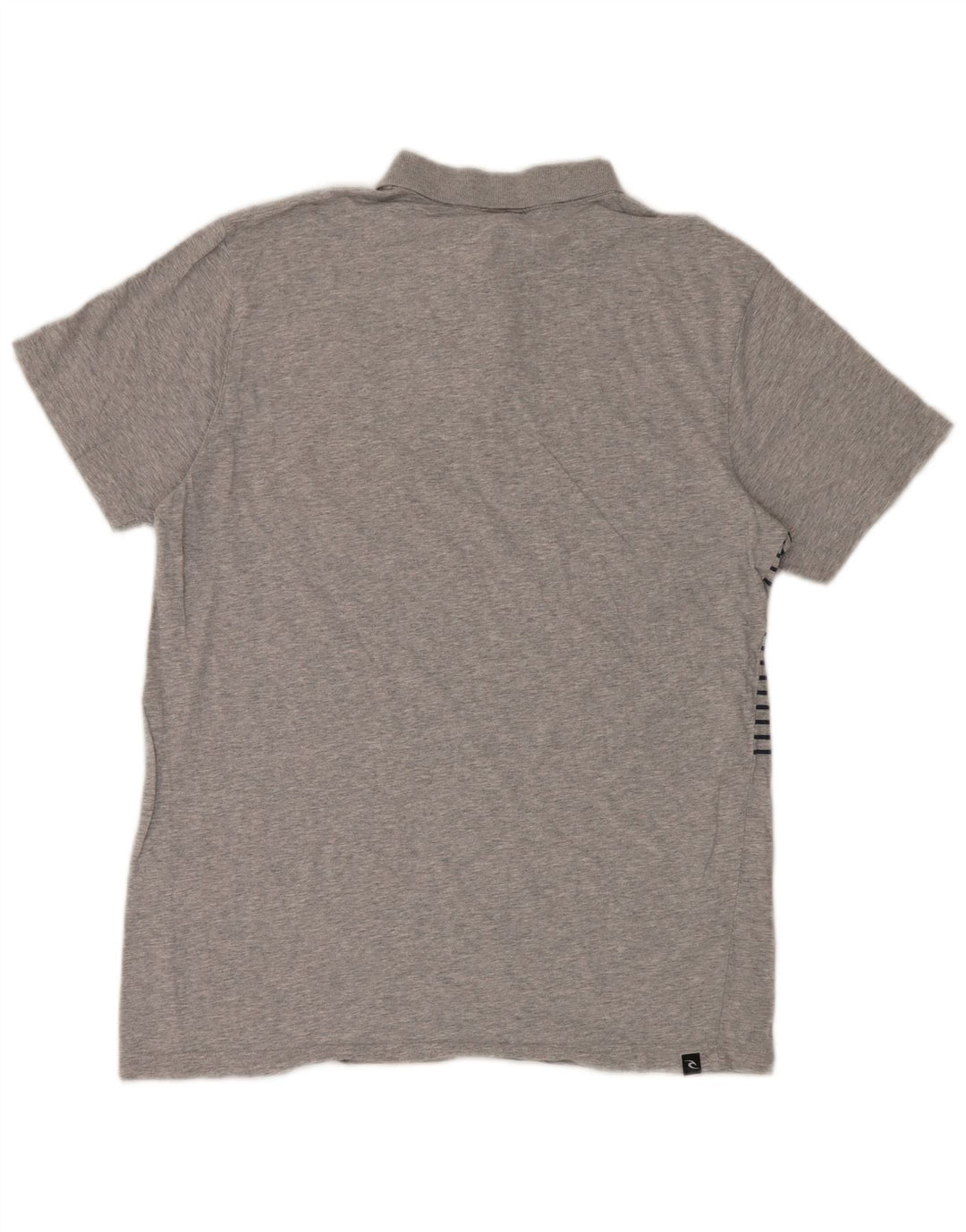 Polo da uomo Rip Curl dalla vestibilità comoda, a righe grigie grandi