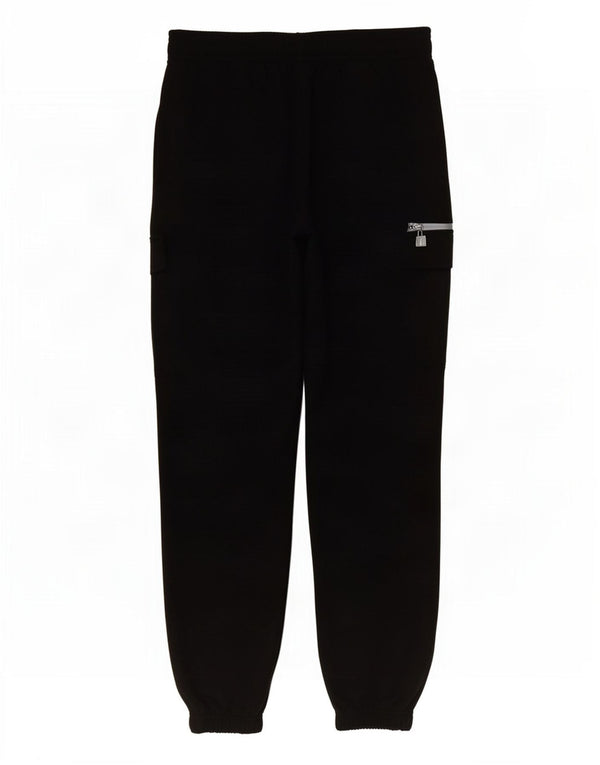 Pantaloni da tuta cargo da uomo Under Armour, pantaloni da jogging, grandi, in poliestere nero