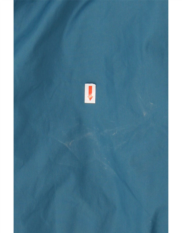 Giacca a vento ASICS da uomo UK 42 XL Blu Colourblock in poliammide