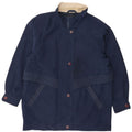 LONDON FOG Giacca a vento oversize Towne da donna UK 14 Medio Blu Navy