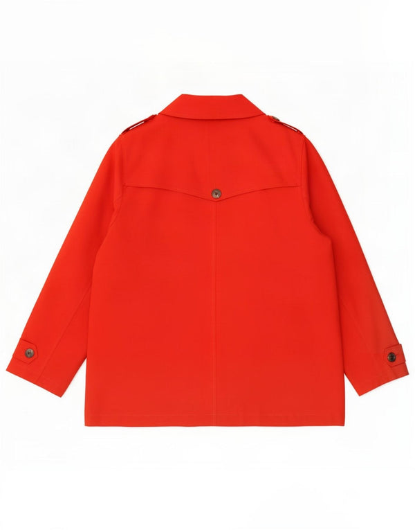 Trench corto da donna Marks & Spencer UK 22 3XL poliestere rosso