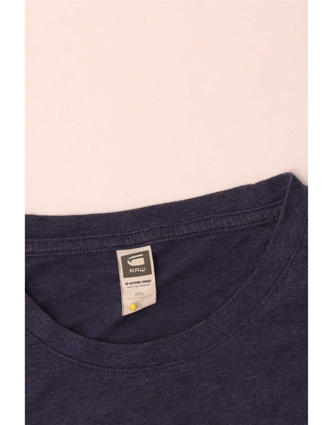 T-shirt da uomo G-Star Top in cotone blu navy medio