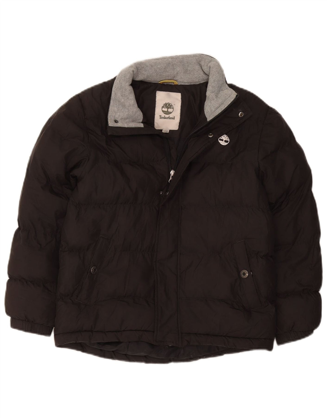 Giacca imbottita da bambino Timberland 9-10 anni in poliestere nero