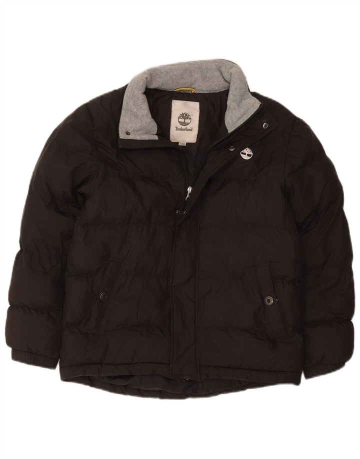 Giacca imbottita da bambino Timberland 9-10 anni in poliestere nero