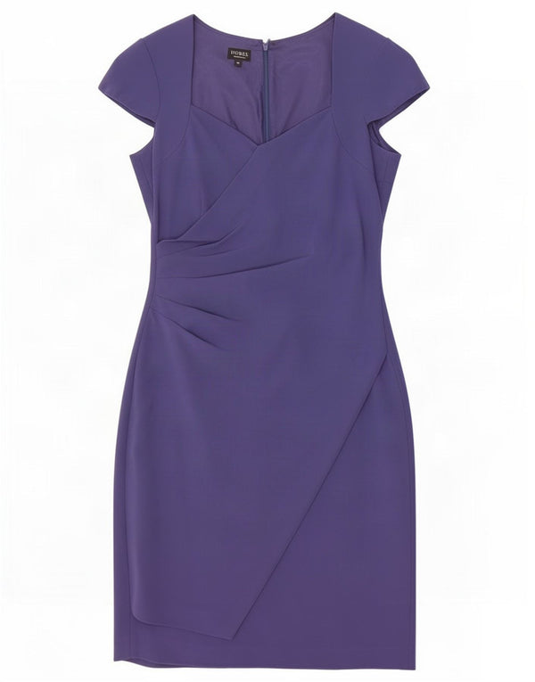 Abito tubino da donna Hobbs UK 12 Acetato viola medio