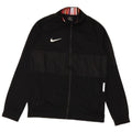 NIKE Boys Dri Fit Tracksuit Top Jacket 12-13 Years Large Black