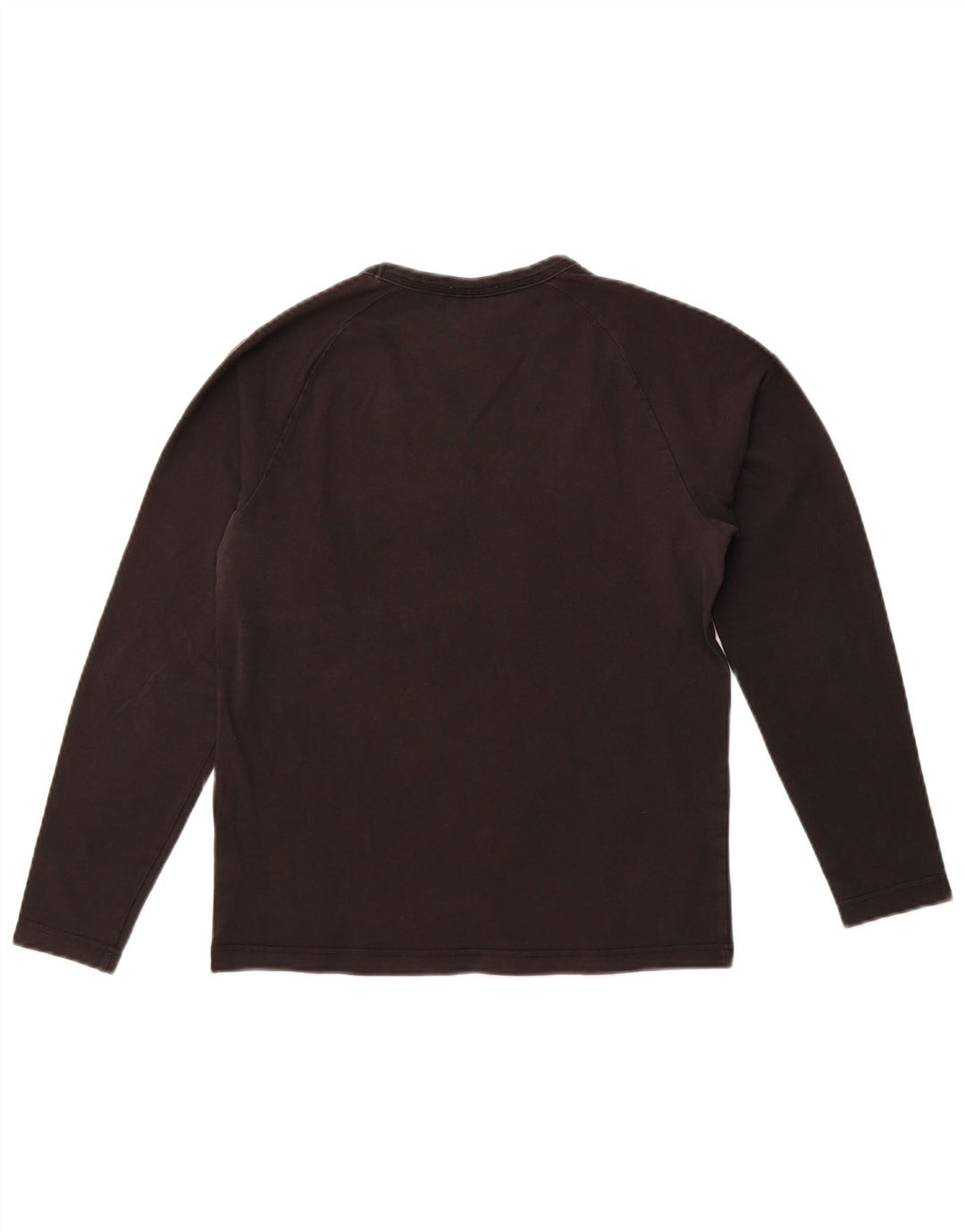 Top Nike da uomo a maniche lunghe UK 36/38 piccolo cotone nero