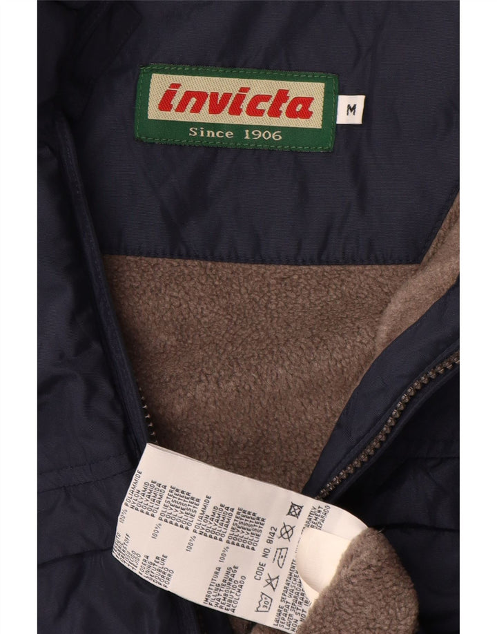Giacca a vento da uomo Invicta UK 38 Medium Blu Navy Poliammide