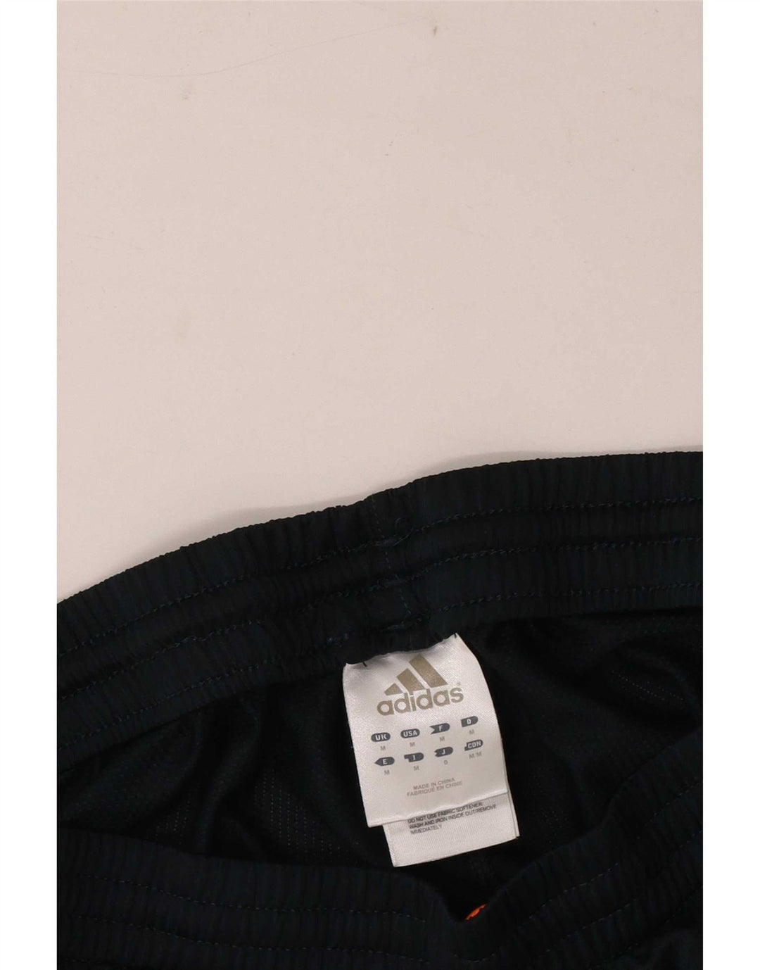 Pantaloncini sportivi grafici da uomo Adidas medi in poliestere blu navy
