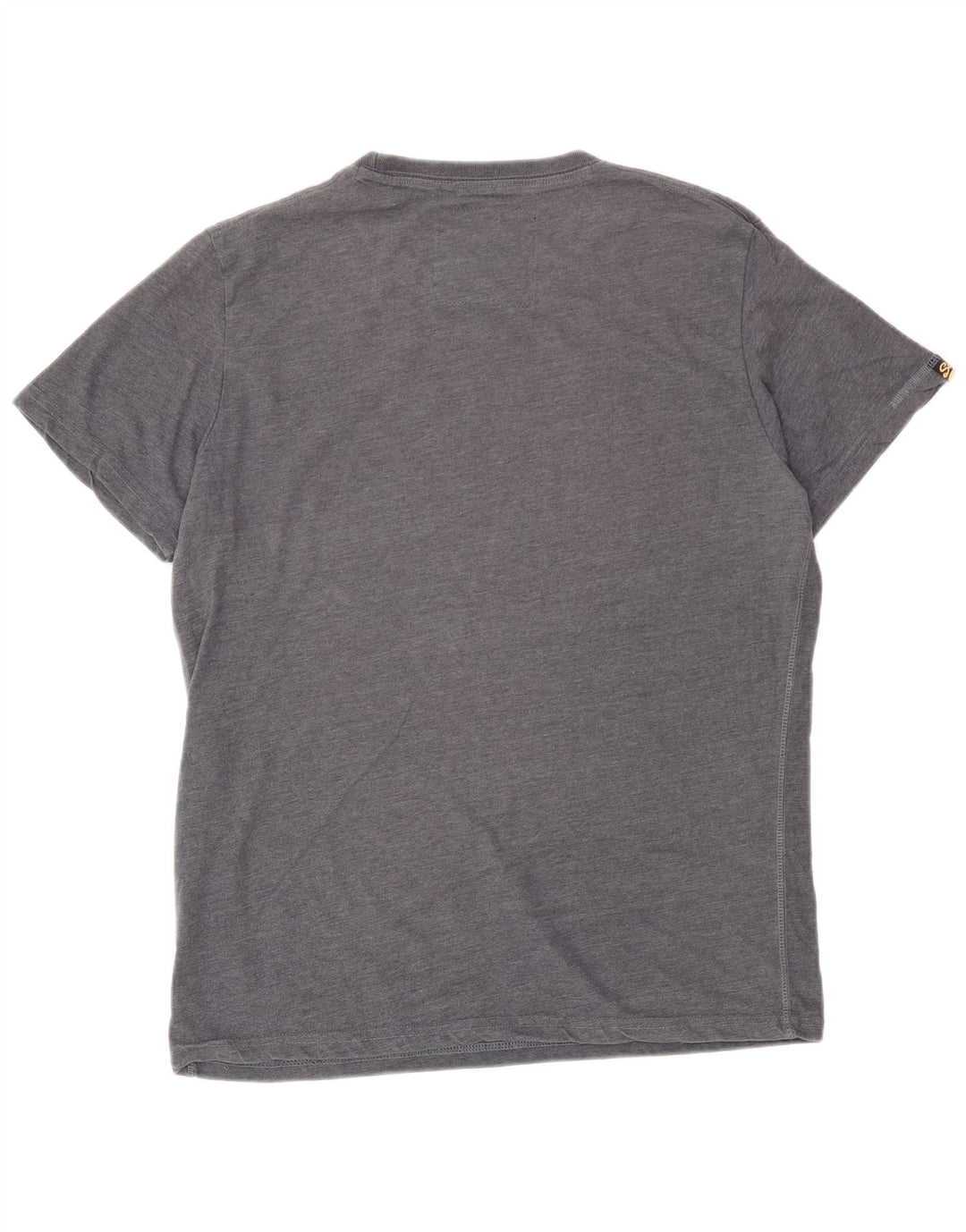 T-shirt grafica da uomo Superdry Top in cotone grigio medio