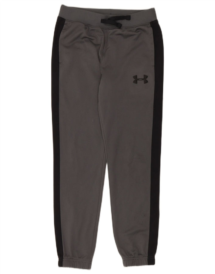 Pantaloni da tuta da ragazzo Under Armour da jogging 9-10 anni grigio medio