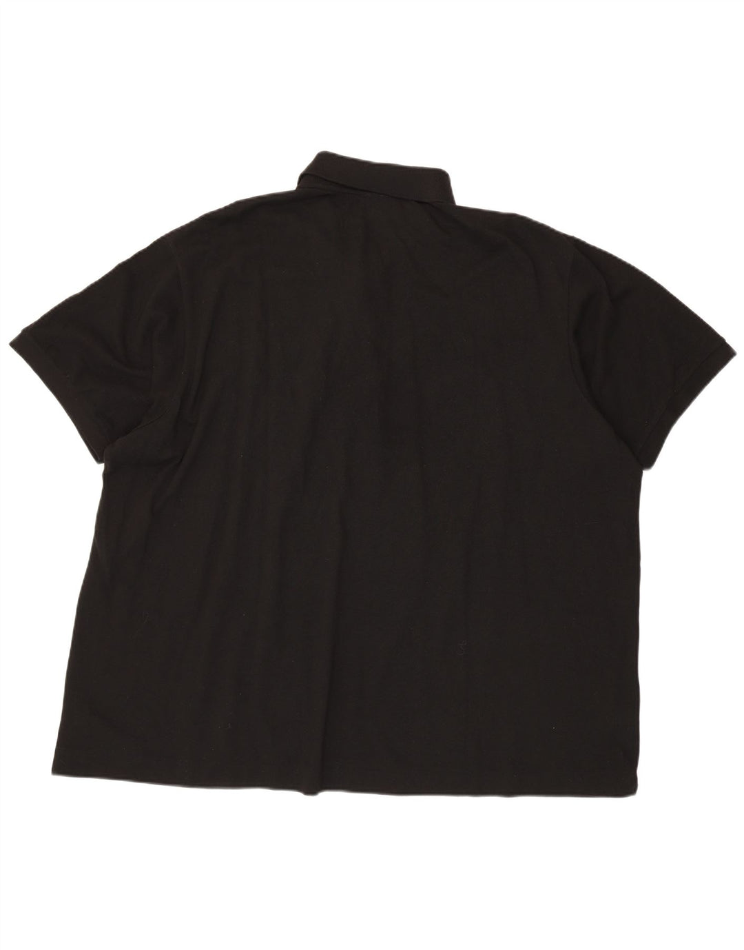 Polo LACOSTE da uomo vestibilità classica taglia 10 5XL cotone nero