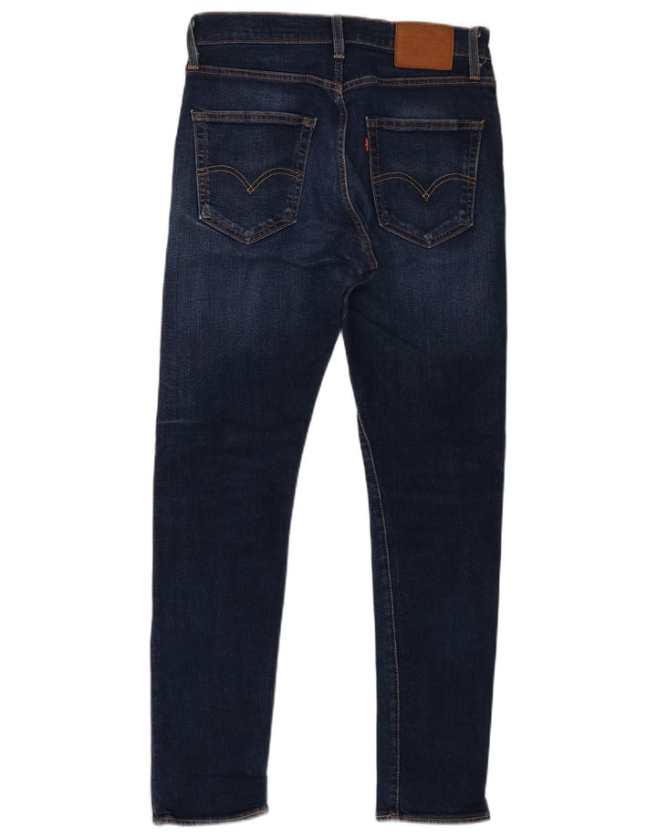 Levi's Uomo 512 Jeans affusolati slim W32 L32 Blu Navy