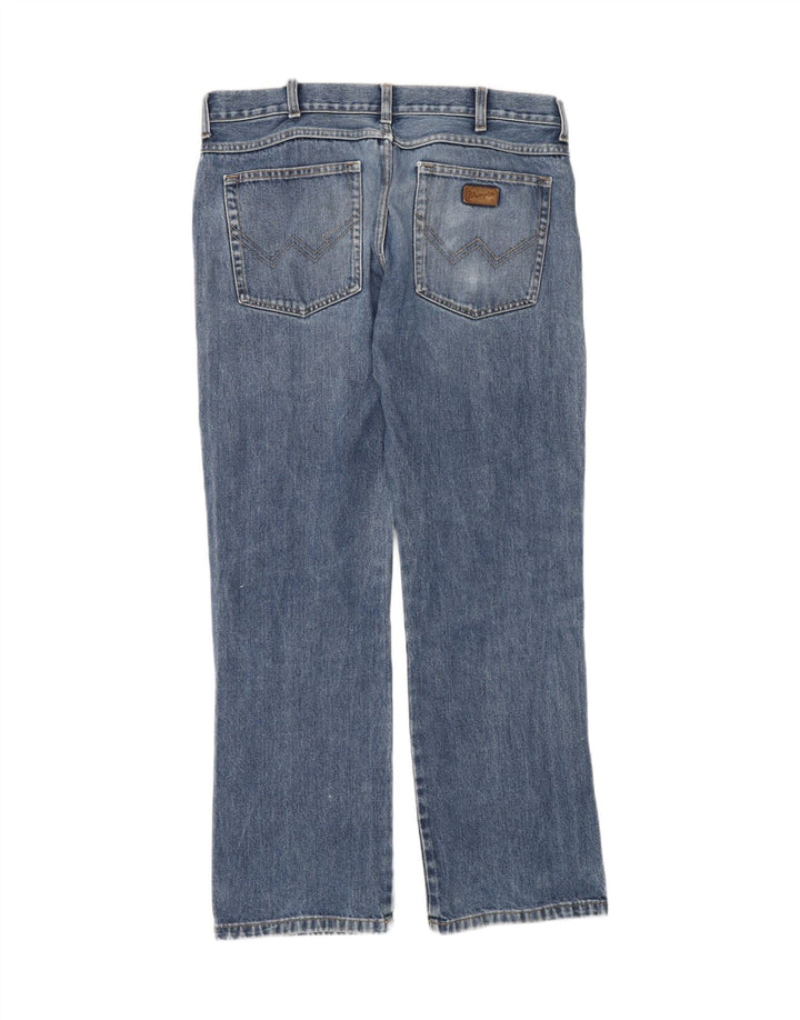 WRANGLER Mens Bootcut Jeans W36 L31 Blue Cotton Vintage Wrangler and Second-Hand Wrangler from Messina Hembry 