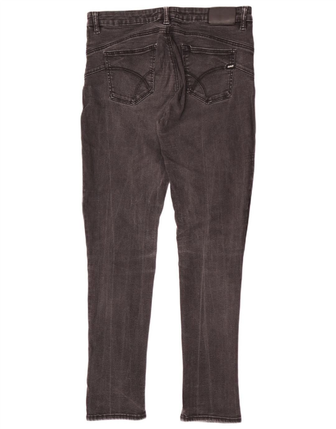 Jeans Gas Britty Slim da uomo W29 L30 in cotone grigio