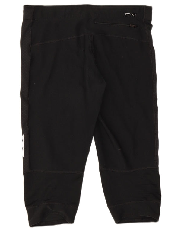 Leggings Nike Dri Fit Capri da donna UK 12 medio nero