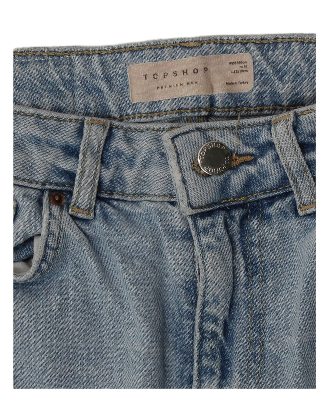 Jeans skinny da donna Topshop W26 L28 Blu