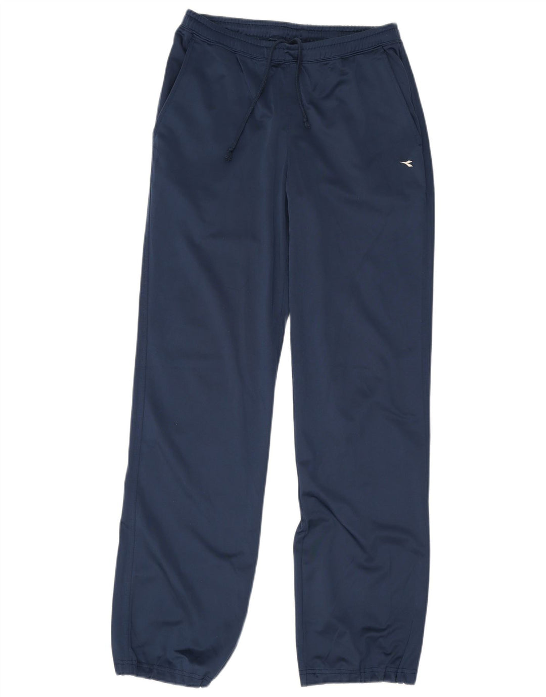 DIADORA Pantaloni da tuta da donna Joggers UK 8 Small Blu Navy Poliestere
