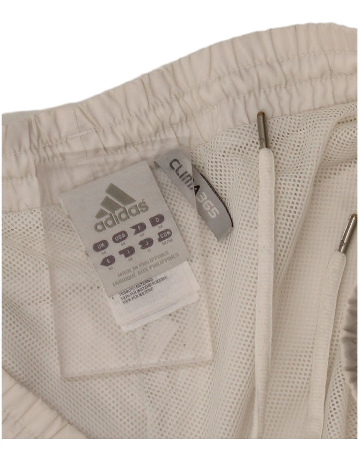 Pantaloncini sportivi ADIDAS Clima 365 da uomo, poliestere color block bianco medio