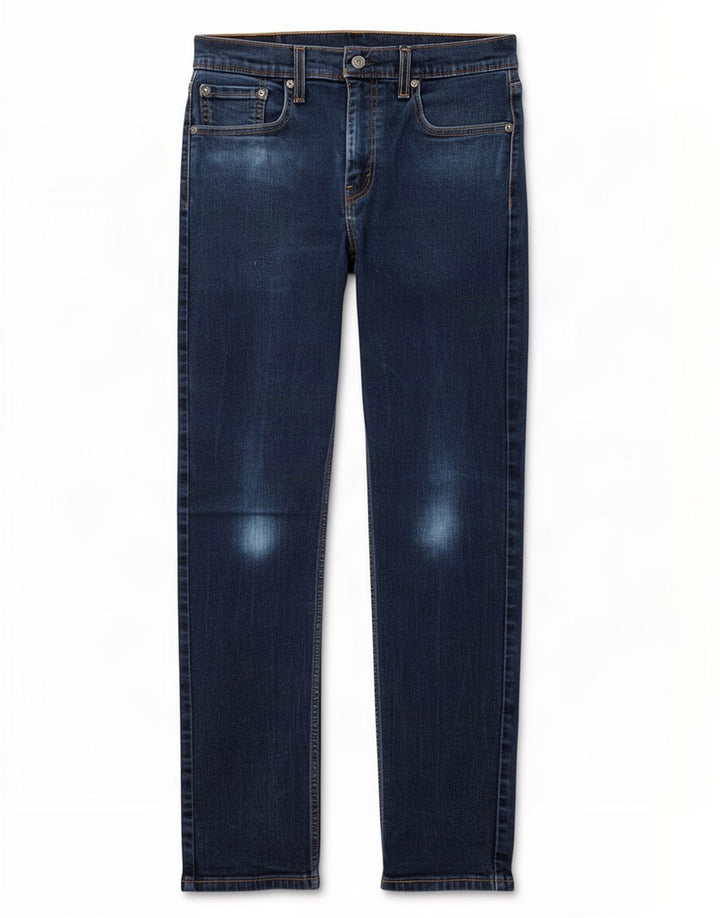Jeans Levi's 502 affusolati da donna W32 L30 cotone blu navy