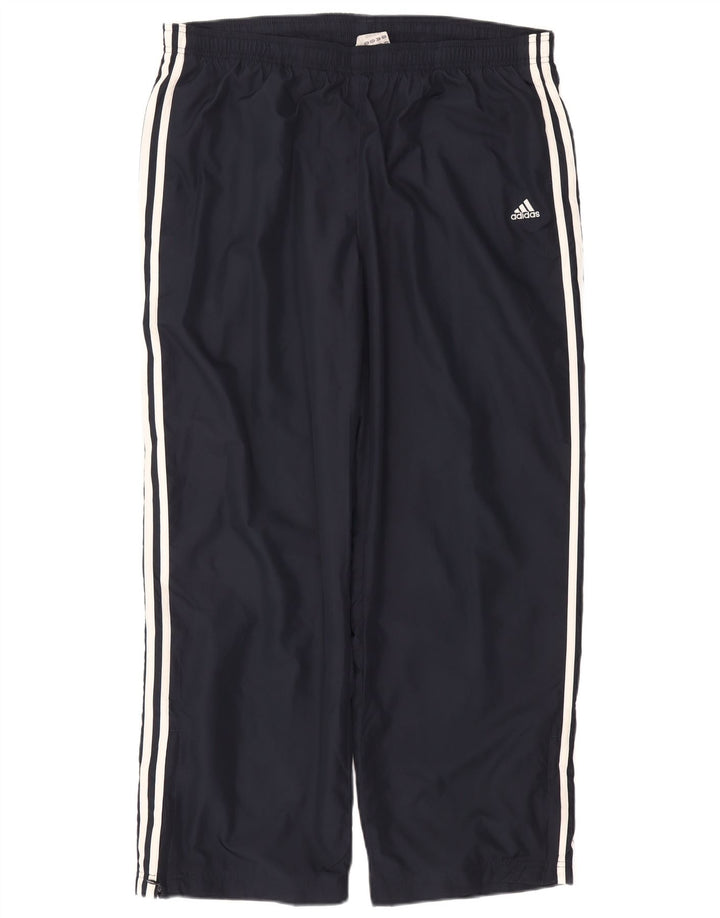 Pantaloni da tuta da donna ADIDAS UK 22 XL Poliestere blu navy