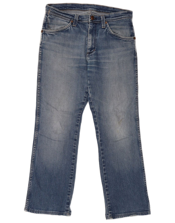 Jeans dritti Alaska da uomo Wrangler W32 L28 cotone blu