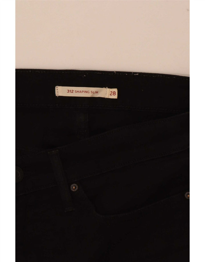 Jeans Levi's da donna 312 modellanti slim W28 L31 neri