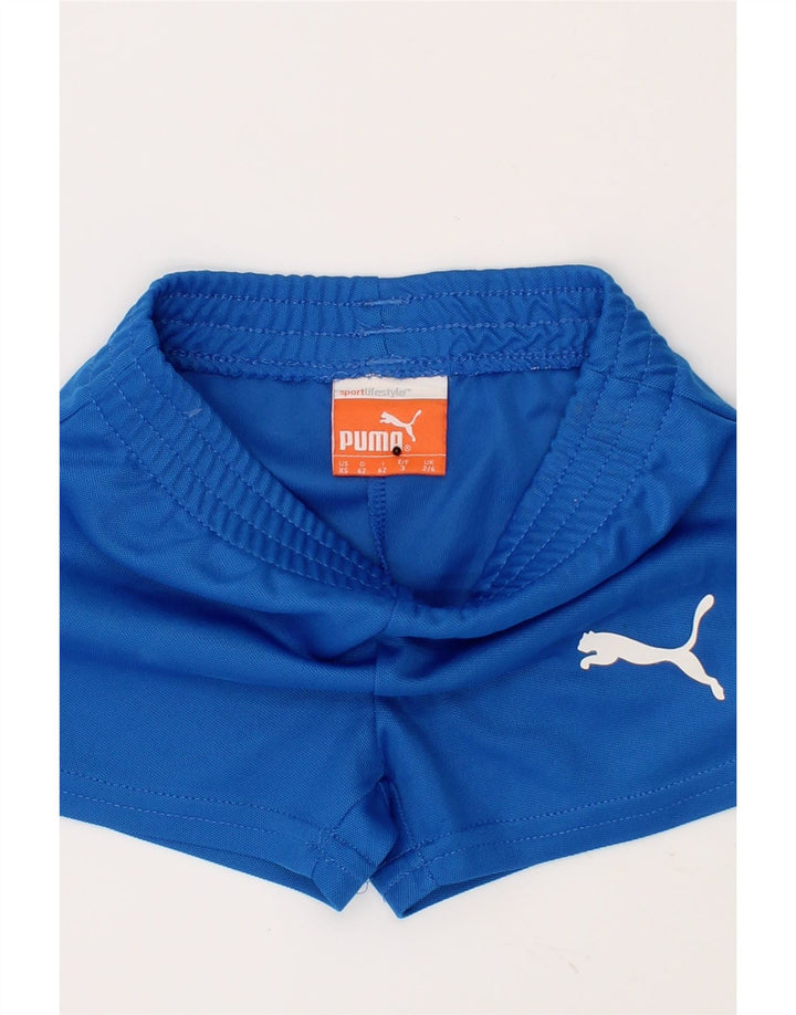 PUMA Boys Sport Shorts 2-3 Years Blue Vintage Puma and Second-Hand Puma from Messina Hembry 