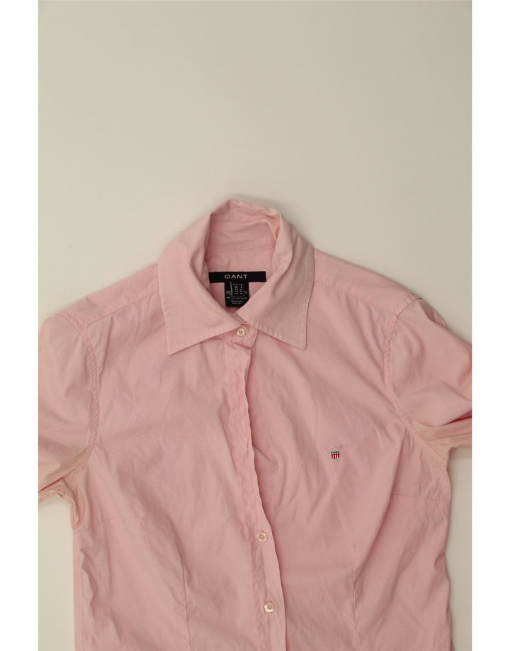 GANT Womens Shirt UK 8 Small Pink Cotton Vintage Gant and Second-Hand Gant from Messina Hembry 