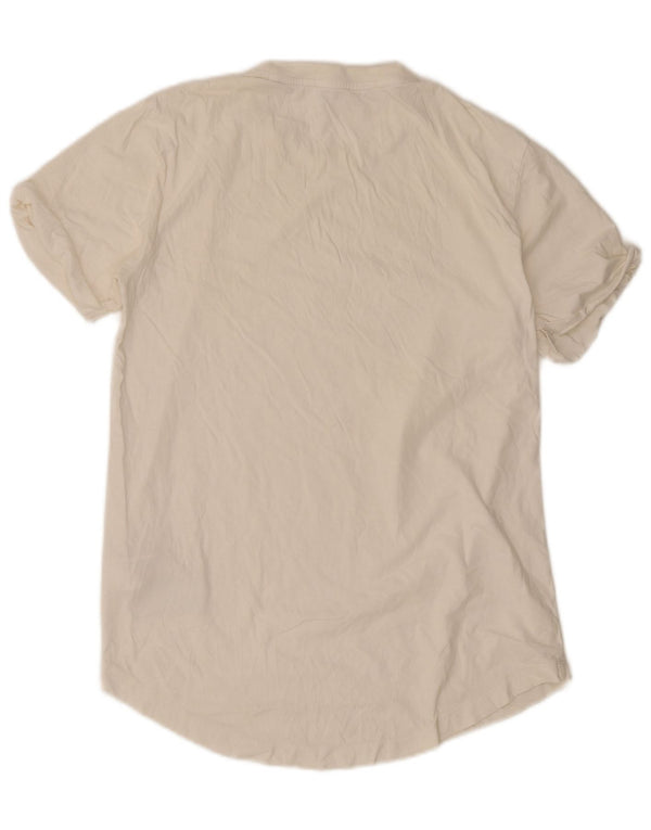 T-shirt da uomo Calvin Klein Top in cotone bianco medio
