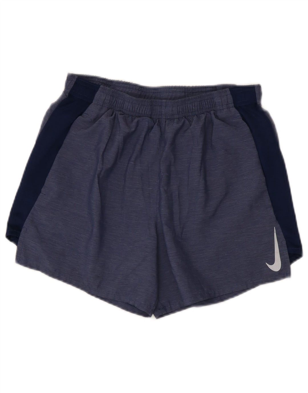 Pantaloncini sportivi Nike da uomo Dri Fit piccoli blu in poliestere color block