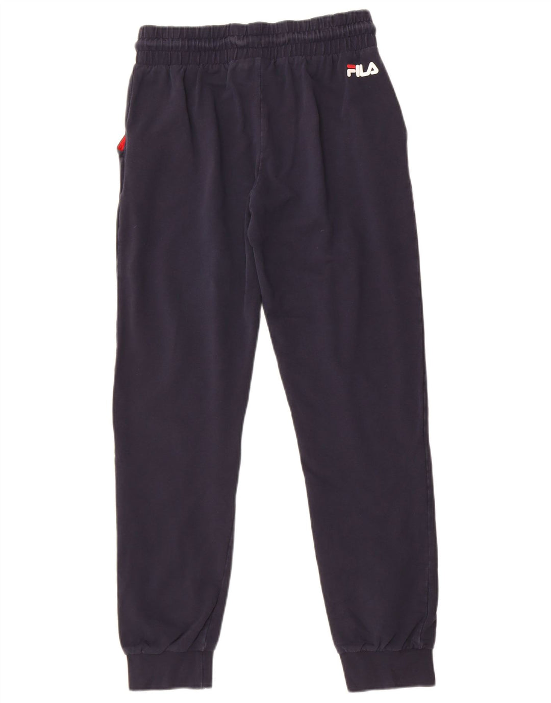 Pantaloni da tuta con grafica da donna Fila Joggers UK 10 Small Blu Navy