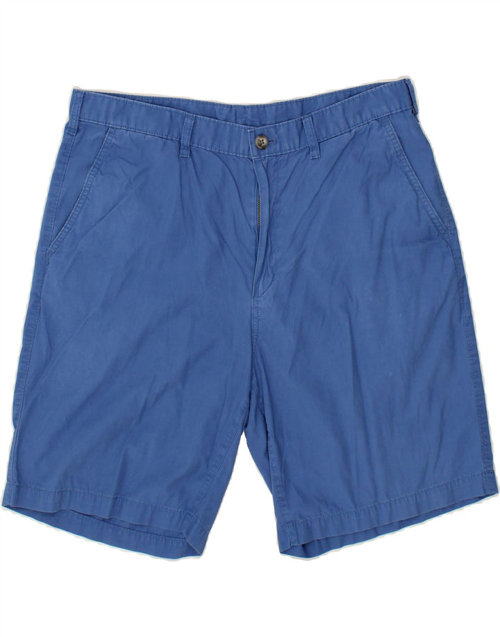 EDDIE BAUER Mens Chino Shorts W36 Large Blue Cotton Vintage Eddie Bauer and Second-Hand Eddie Bauer from Messina Hembry 