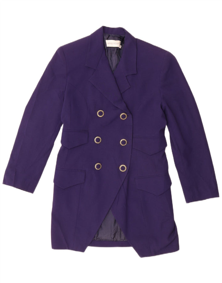 Giacca blazer doppiopetto da donna Sportstaff IT 46 grande viola